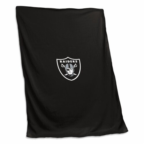 Las Vegas Raiders Sweatshirt Blanket Perspective: front