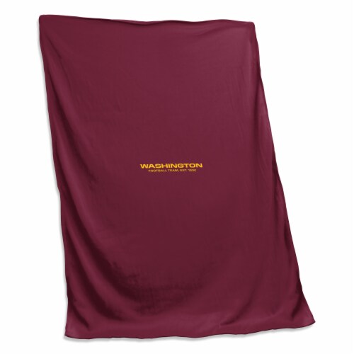 Washington Football Team Sweatshirt Blanket Perspective: front