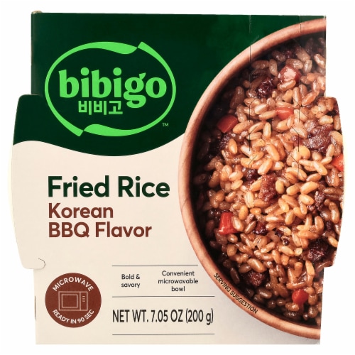 bibigo™ Fried Rice Korean BBQ Flavor Perspective: front