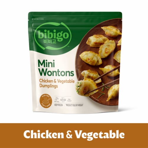 Bibigo Mini Wontons Chicken and Vegetable Dumplings