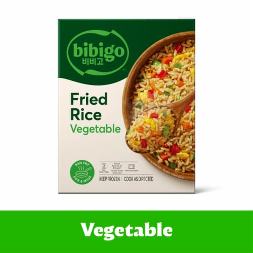 Bibigo Korean Style Fried Rice Vegetables with Kimchi Box