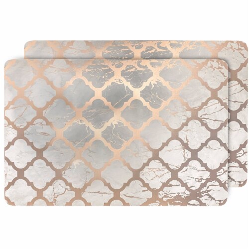 Dainty Home Marble Cork Foil Printed Marble Granite Designed Thick Cork