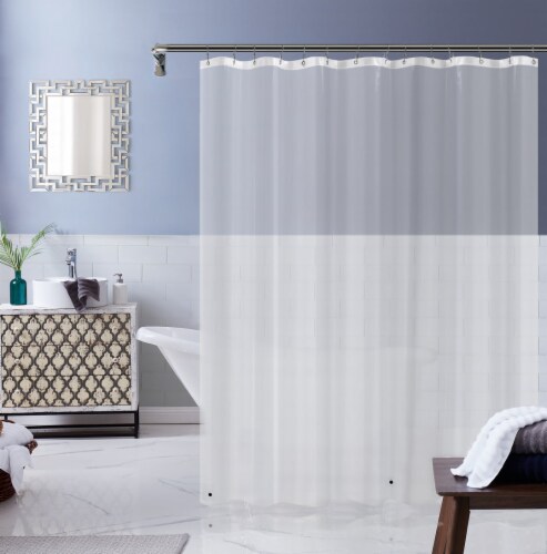 Dainty Home Heavy Weight Mildew Resistant 100 PEVA Shower Curtain Liner With Magnetized Hem 70 x 72 City Market