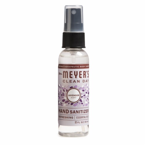 Mrs. Meyer's Clean Day Lavender Scented Hand Sanitizer Perspective: front