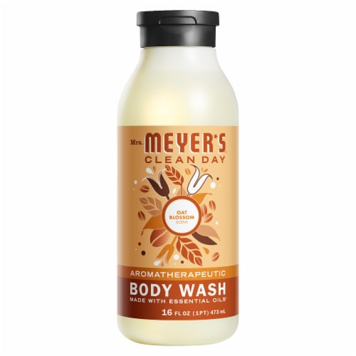 Mrs. Meyer's® Clean Day Oat Blossom Scent Moisturizing Body Wash Perspective: front