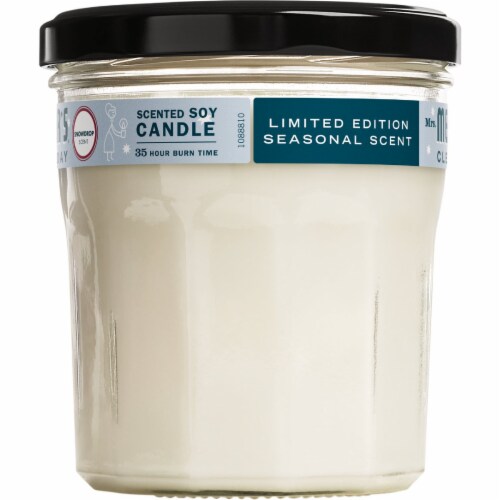 Mrs. Meyer's Clean Day® Snowdrop Scented Soy Candle Perspective: front