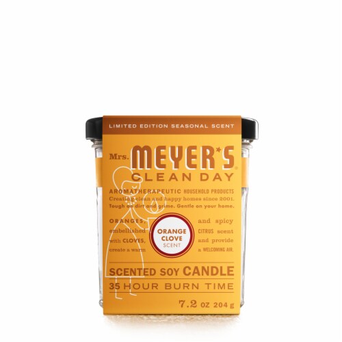 Mrs. Meyer's Clean Day Scented Soy Candle Perspective: front