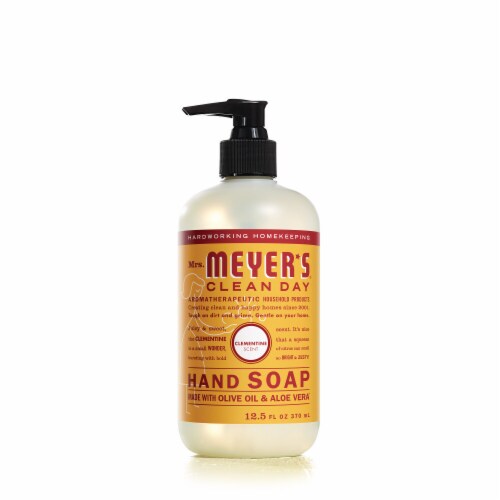 Mrs. Meyer's® Clean Day Clementine Scent Hand Soap Perspective: front