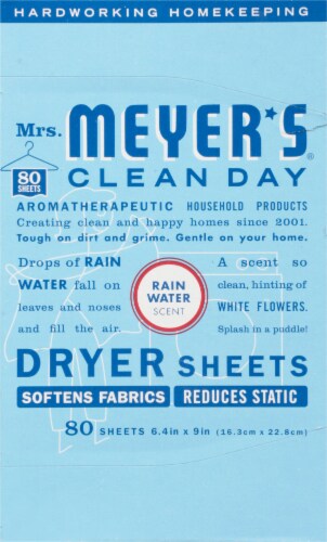 Mrs. Meyer's Clean Day Rain Water Scented Liquid Laundry Detergent Perspective: front