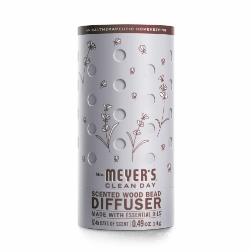 Mrs. Meyer's Clean Day Scented Wood Bead Diffuser Perspective: front