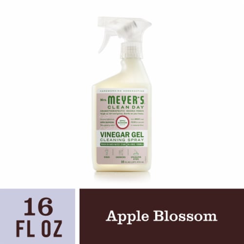 Mrs. Meyer’s Vinegar Gel Cleaning Spray, Apple Blossom Perspective: front