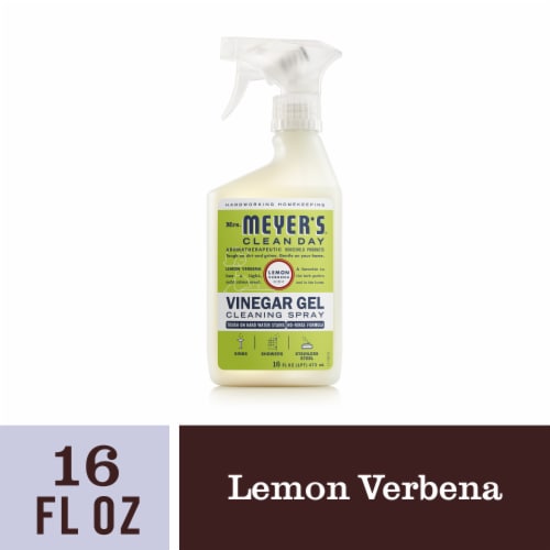 Mrs. Meyer’s Vinegar Gel Cleaning Spray, Lemon Verbena Perspective: front
