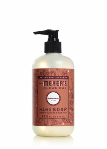 Mrs. Meyer's® Clean Day Gingerbread Scent Liquid Hand Soap Perspective: front