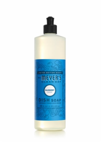 Mrs. Meyer's® Clean Day Blueberry Dish Soap Perspective: front