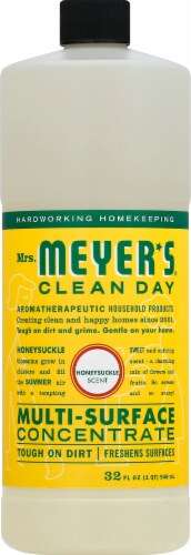 Mrs. Meyer's Clean Day Honeysuckle Scent Multi-Surface Concentrate Perspective: front