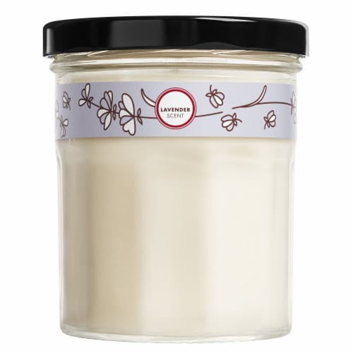 Mrs. Meyer's Clean Day Lavender Scent Scented Soy Candle Perspective: front