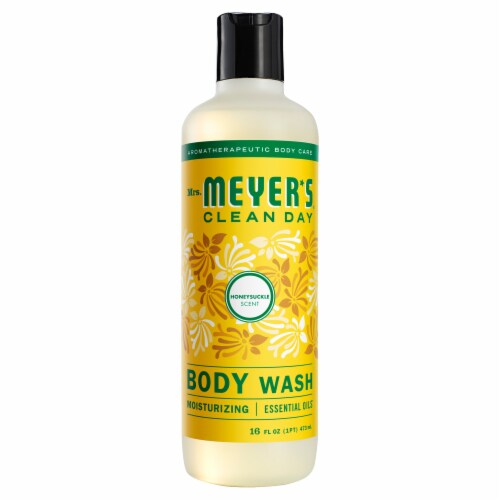 Mrs. Meyer's Clean Day Honeysuckle Body Wash Perspective: front