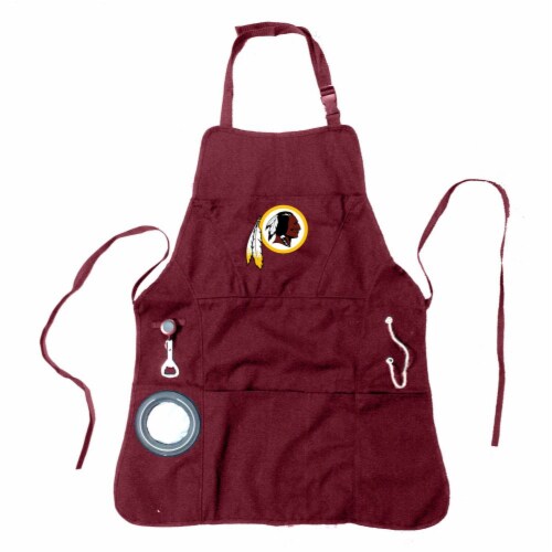 Washington Football Team Grilling Apron Perspective: front