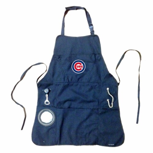Chicago Cubs Grilling Apron Perspective: front