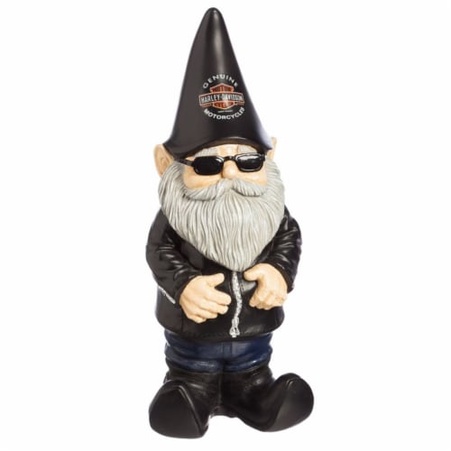 Harley-Davidson Garden Gnome Perspective: front