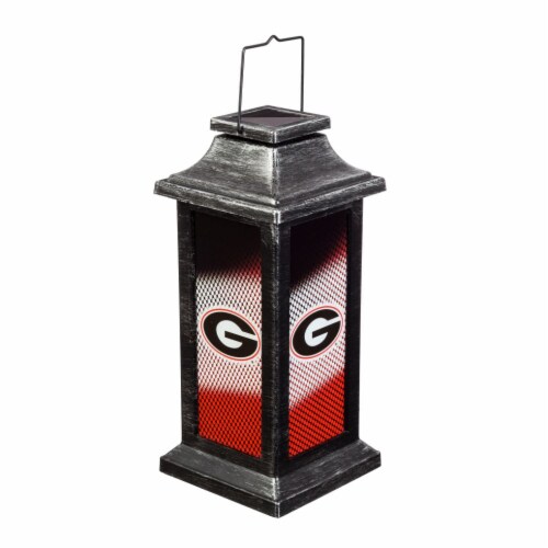 Evergreen University of Georgia Solar Garden Lantern Perspective: front