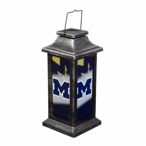 Evergreen University of Michigan Solar Garden Lantern Perspective: front