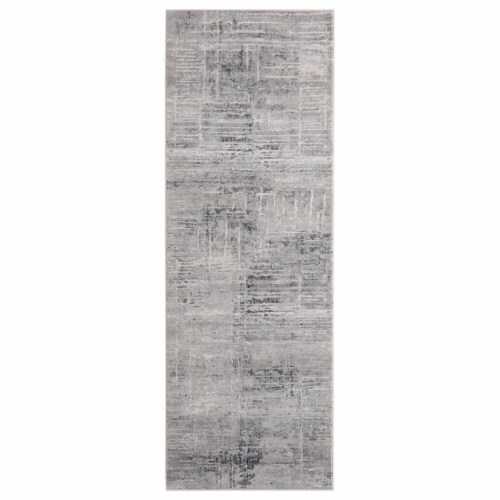 United Weavers of America 4520 10360 58 Aspen Olathe Blue Area Rectangle Rug, 5 ft. 3 in. x 7 Perspective: front