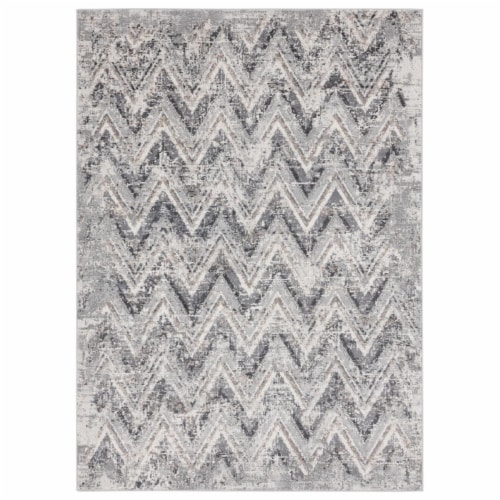 United Weavers of America 4540 20076 58 Austin Gemology Onyx Area Rectangle Rug, 5 ft. 3 in. Perspective: front