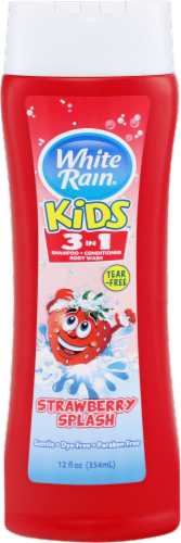 White Rain® Kids™ 3 in 1 Strawberry Splash Shampoo Conditioner & Body Wash Perspective: front