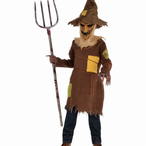 Amscan 281813 Halloween Scary Scarecrow Child Costume - Large Perspective: front