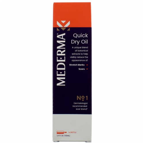 Mederma Quick Dry Oil Perspective: front