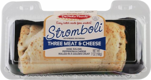 DePalo Foods™ Three Meat & Cheese Stromboli Sandwich Perspective: front