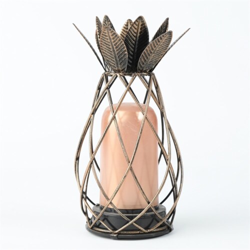 Pineapple lantern with shop led candle