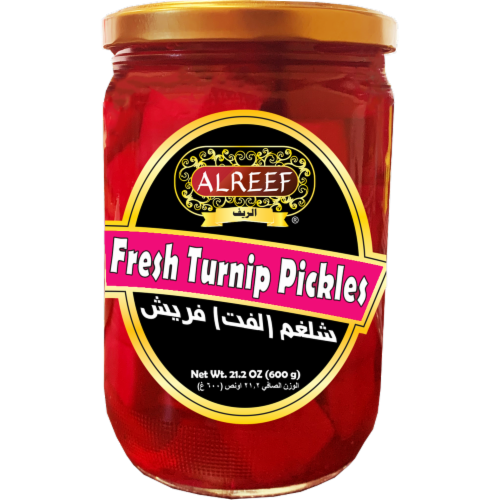Alreef® Fresh Turnip Pickles Perspective: front
