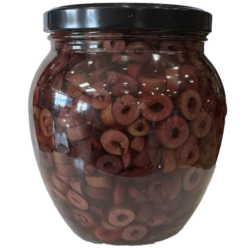 Alreef® Sliced Kalamata Olives Perspective: front