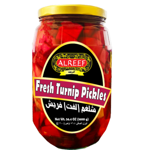 Alreef Fresh Turnip Pickles Cubes Perspective: front