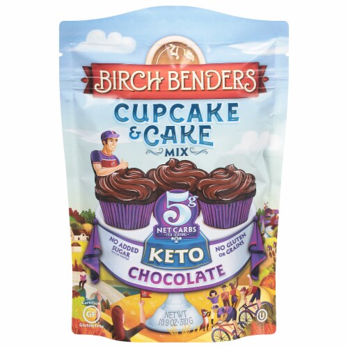 Birch Benders® Keto Chocolate Cake Mix Perspective: front
