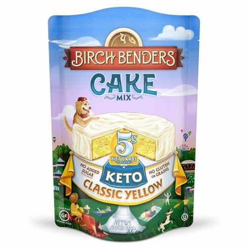 Birch Benders® Keto Classic Yellow Cake Mix Perspective: front