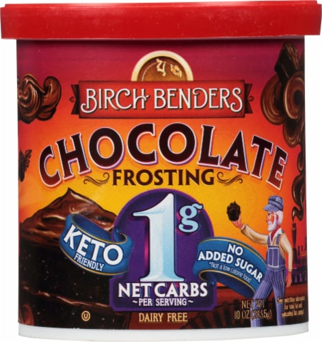 Birch Benders® Keto Chocolate Frosting Perspective: front