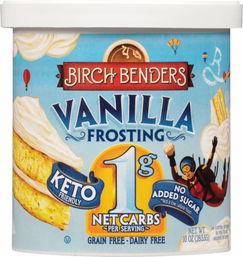 Birch Benders® Keto Vanilla Frosting Perspective: front