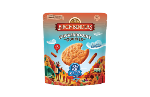 Birch Benders® Keto Gluten Free Snickerdoodle Cookies Perspective: front