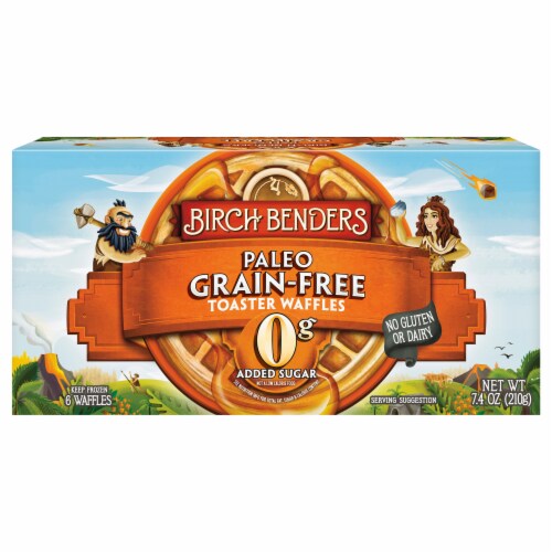 Birch Benders® Paleo Grain-Free Toaster Waffle Perspective: front