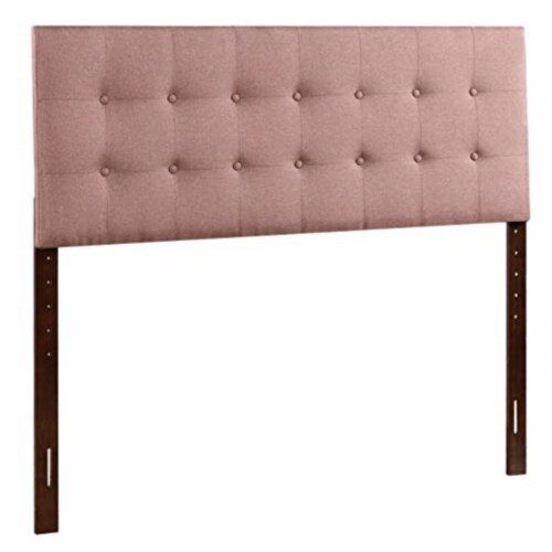 Glory Furniture Super Nova Fabric Upholstered Full Headboard in Brown Perspective: front