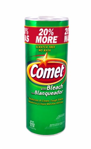 Comet with Bleach Cleaner Perspective: front