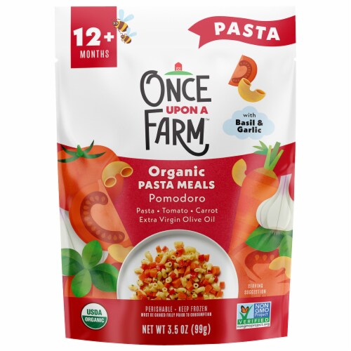 Once Upon a Farm™ Pomodoro Frozen Pasta Meal Perspective: front