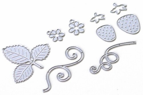 Elizabeth Craft Metal Die-Strawberries Perspective: front