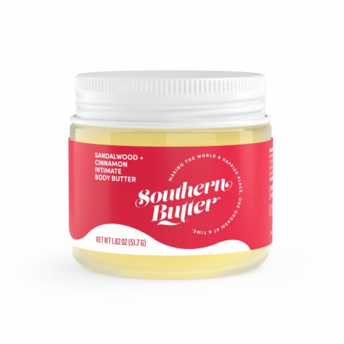 Southern Butter Sandalwood + Cinnamon Intimate Body Butter Perspective: front