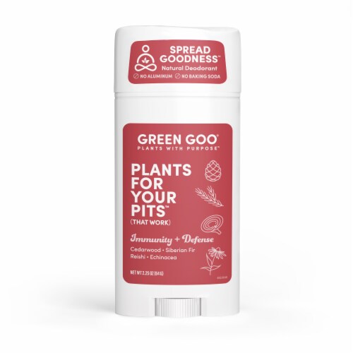 Green Goo® Immunity & Defense Herbal Deodorant Perspective: front