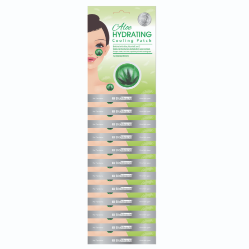 BioMiracle Aloe Hydrating Cooling Patches Perspective: front