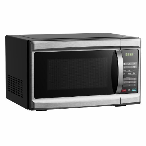 BLACK+DECKER 1.3 cu ft 1000 Watt Microwave Oven - Black Stainless Steel